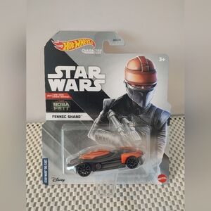 Hot Wheels Character Cars Fennec Shand Star Wars The Book of Boba Fett NWT